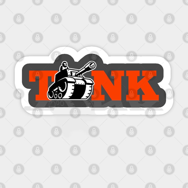 TANK Sticker by TankByDesign